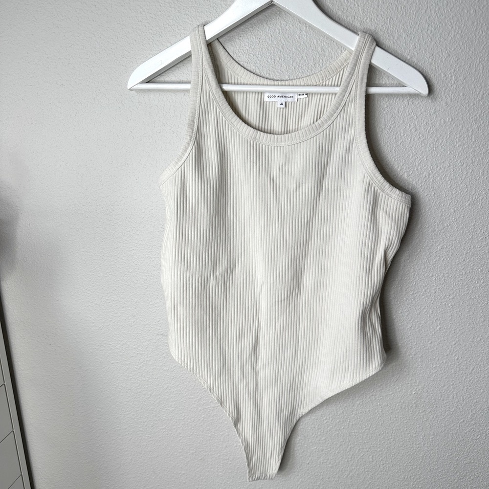Good American Ribbed Bodysuit XL